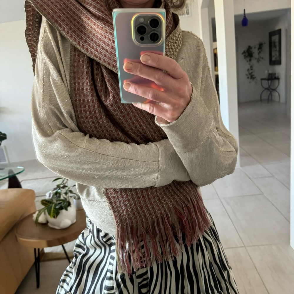 Isabel Marant Pure Woo Shawl Wrap Scarf